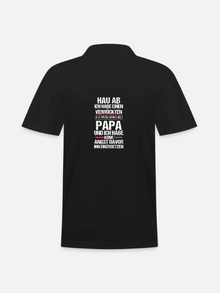 Magyar Dad Father Hungary - Men's Polo Shirt - black