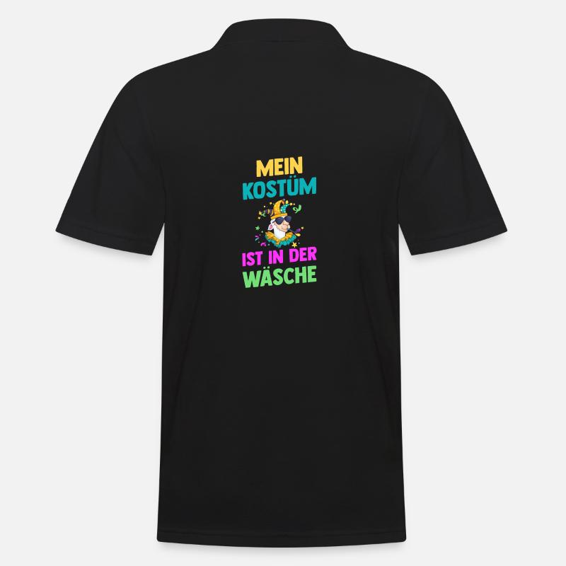 Costume de carnaval Carnaval - Polo Homme - noir