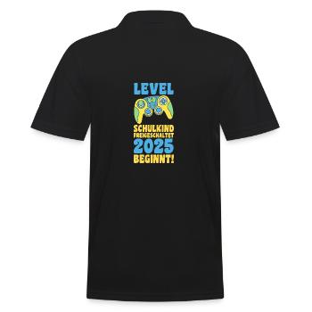 Kita Farewell First Grade School Enrollment 2025 - Men's Polo Shirt - black - Back - Kai (181cm)