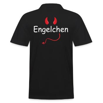 Costume d’ange Costume d’ange Diable ou serré - Polo Homme - noir - Dos - Kai (181cm)