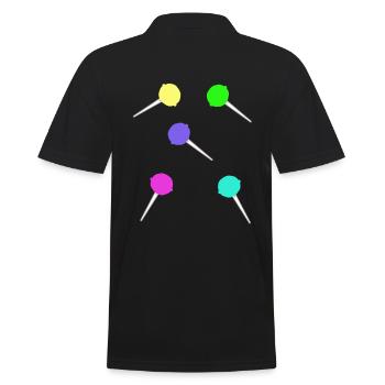 Bonbons Anniversaire d’enfant Grignotage Des enfants - Polo Homme - noir - Dos - Kai (181cm)