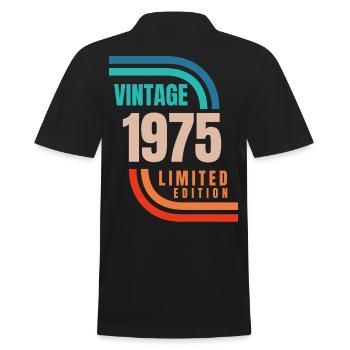 édition limitée millésime 1975 - Polo Homme - noir - Dos - Kai (181cm)