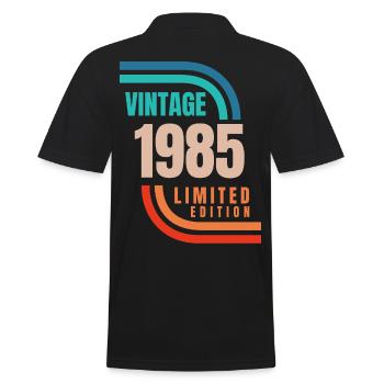 Édition limitée Millésime 1985 - Polo Homme - noir - Dos - Kai (181cm)