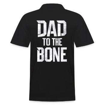 Papa jusqu’à l’os Style unique - Polo Homme - noir - Dos - Kai (181cm)