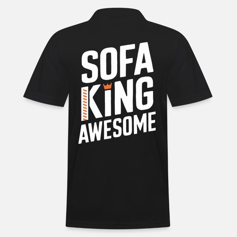 Canapé King Graphismes impressionnants - Polo Homme - noir
