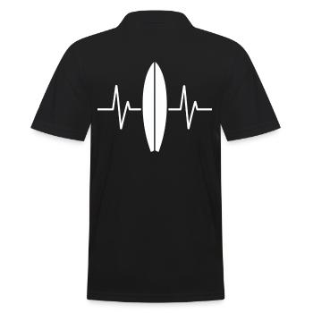Planche de surf Heartbeat Surf Surf - Polo Homme - noir - Dos - Kai (181cm)