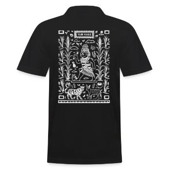Maya Gott Mayanische Mythologie Alter Gott Yum - Männer Poloshirt - Schwarz - Hinten - Kai (181cm)