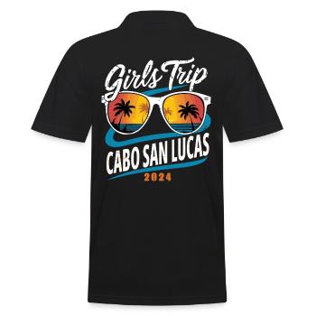 Voyage entre filles à Cabo San Lucas 2024 (Garantie du prix le plus bas) - Polo Homme - noir - Dos - Kai (181cm)