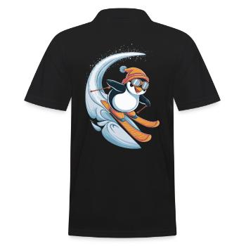 Pingouin Ski Plaisir Hiver - Polo Homme - noir - Dos - Kai (181cm)