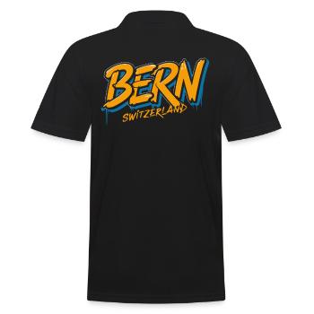 Berne Suisse Souvenir - Polo Homme - noir - Dos - Kai (181cm)