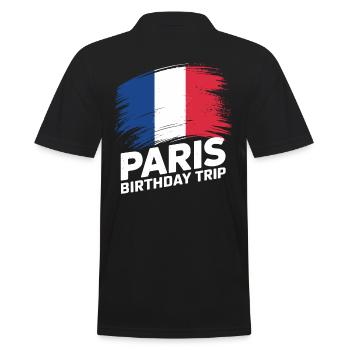 Voyage d’anniversaire à Paris Voyage en France - Polo Homme - noir - Dos - Kai (181cm)