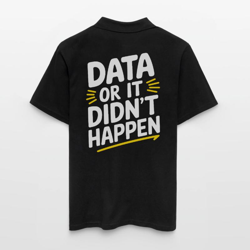 Data Analyst Data Scientist Data Engineer - Data Männer Poloshirt