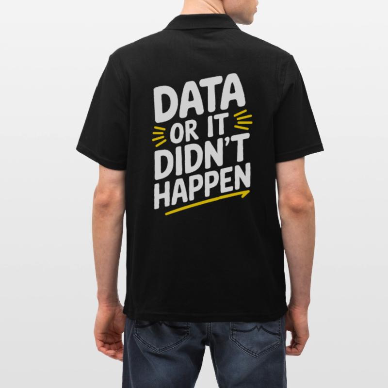 Data Analyst Data Scientist Data Engineer - Data Männer Poloshirt