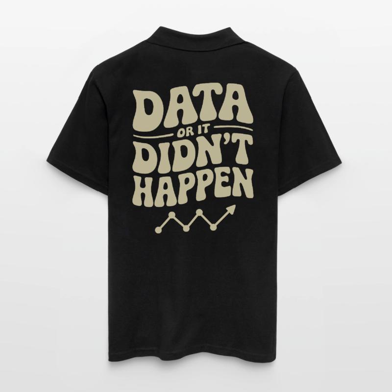 Data Analyst Data Scientist Data Men's Polo Shirt