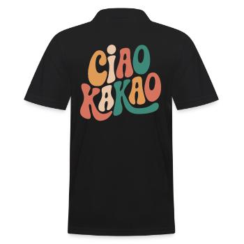Ciao Cacao - Polo Homme - noir - Dos - Kai (181cm)