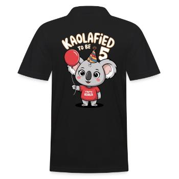 KaolaFied fêtera ses 5 ans Koala - Polo Homme - noir - Dos - Kai (181cm)