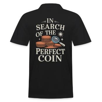 À la recherche de la pièce parfaite - Polo Homme - noir - Dos - Kai (181cm)