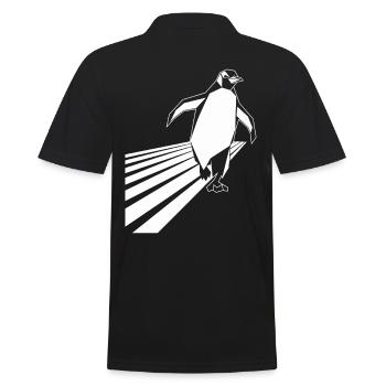Running Penguin Running Jogging - Polo Homme - noir - Dos - Kai (181cm)