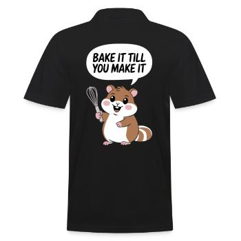 Boulangerie Boulanger Faites-le cuire jusqu’à ce que vous le fassiez - Polo Homme - noir - Dos - Kai (181cm)