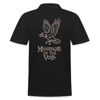Messager Oiseau du Vide Mystique - Polo Homme - noir - Dos - Kai (181cm)