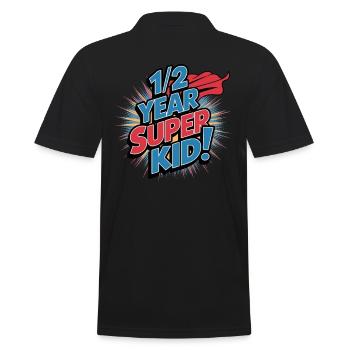 Demi-anniversaire Superchild Adventure - Polo Homme - noir - Dos - Kai (181cm)