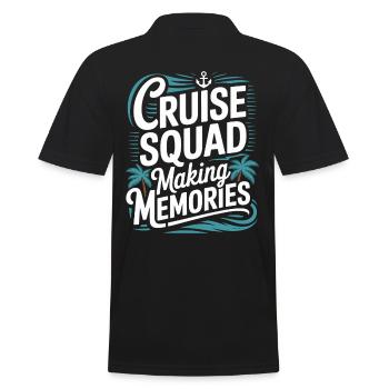 Équipage de croisière 2025 Croisière en famille - Polo Homme - noir - Dos - Kai (181cm)
