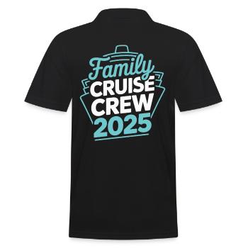 Équipage de croisière 2025 Croisière en famille - Polo Homme - noir - Dos - Kai (181cm)