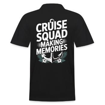 Équipage de croisière 2025 Croisière en famille - Polo Homme - noir - Dos - Kai (181cm)