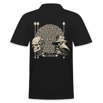 à labyrintho - Polo Homme - noir - Dos - Kai (181cm)