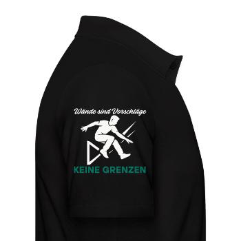 Parkour Jump - Design urbain dynamique - Polo Homme - noir - Droite - Nico (186cm)