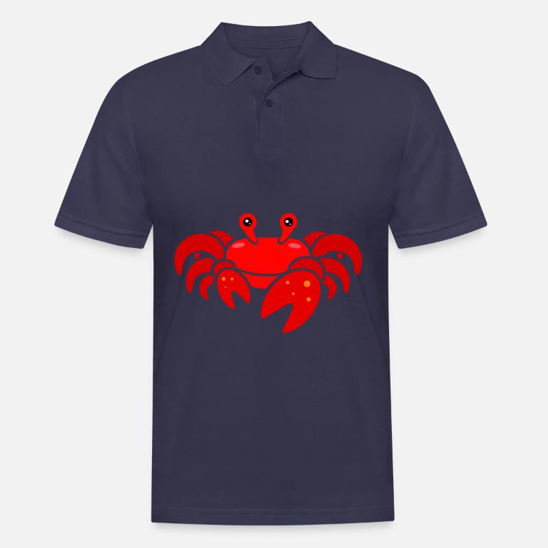 crab - Men's Polo Shirt - navy