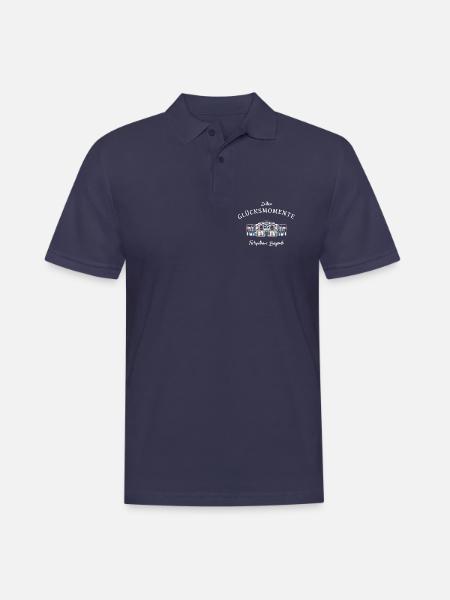 Kultiges Festspielhaus Bayreuth, Bayern - Männer Poloshirt - Navy