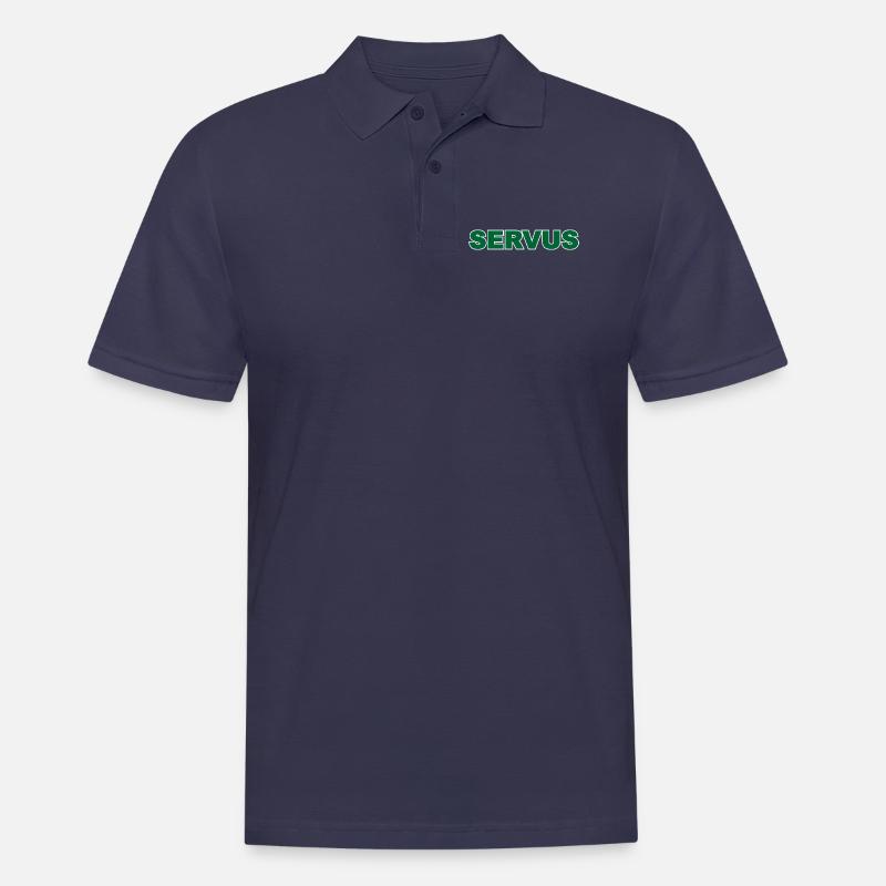Servus - Männer Poloshirt - Navy