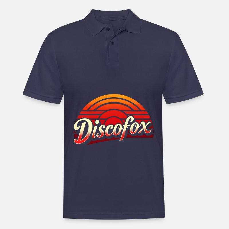 Discofox - Männer Poloshirt - Navy