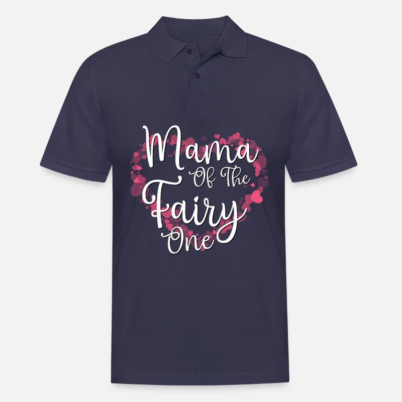 Mama der Fee Eins - Männer Poloshirt - Navy