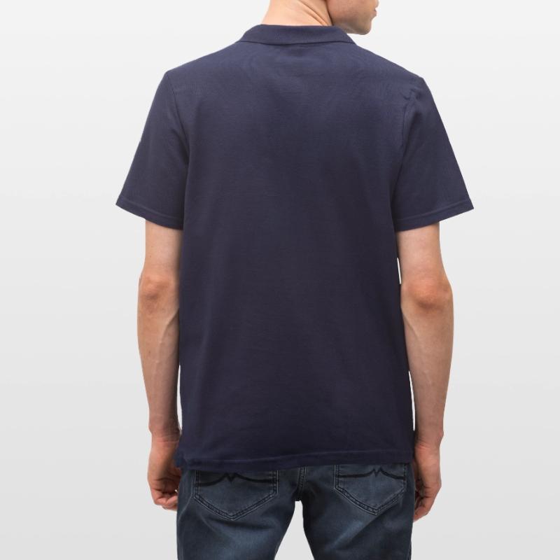 V8 Motor Big Block Engine Männer Poloshirt
