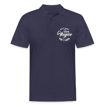 Megève Mont D arbois - Polo Homme - bleu marine - Devant - Kai (181cm)