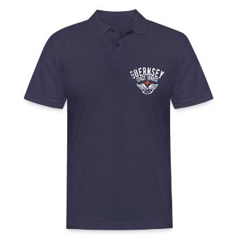 Guernsey coast guards - Men's Polo Shirt - navy - Front - Kai (181cm)
