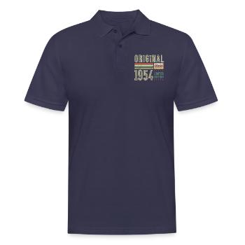 Original 1954 - Limited Edition - Men's Polo Shirt - navy - Front - Kai (181cm)
