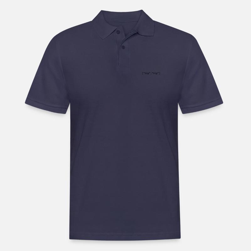 Hip Hip Hooray Programmier-Array - Männer Poloshirt - Navy