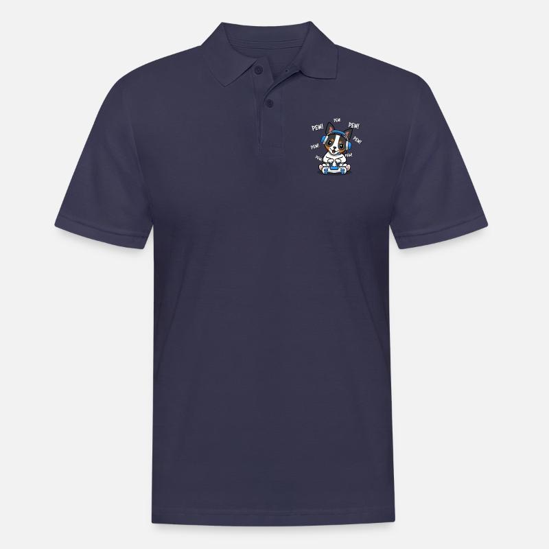 Ratterrier - Männer Poloshirt - Navy