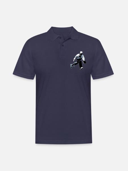 Feldhockey-Torwart - Männer Poloshirt - Navy