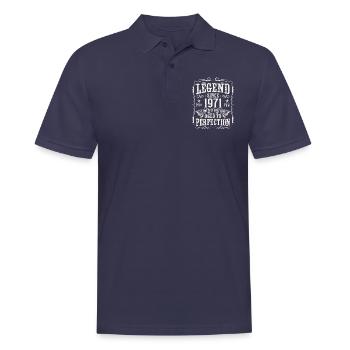 Legend 1971 Vintage Cadeau d’anniversaire - Polo Homme - bleu marine - Devant - Kai (181cm)