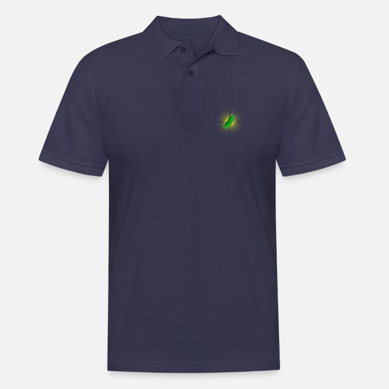 Gurke Stern Gurke - Männer Poloshirt - Navy