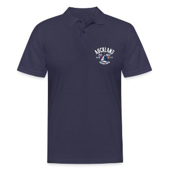 Auckland yachting center - Polo Homme - bleu marine - Devant - Kai (181cm)