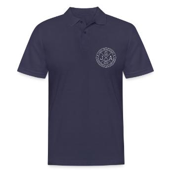 JGA 2025 Junggesellenabschied Bräutigam 2025 - Männer Poloshirt - Navy - Vorne - Kai (181cm)