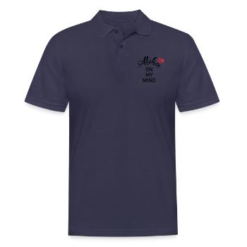 Aloha dans mon - Polo Homme - bleu marine - Devant - Kai (181cm)