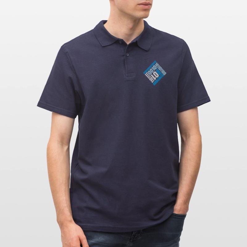 Langage de programme de code binaire Polo Homme