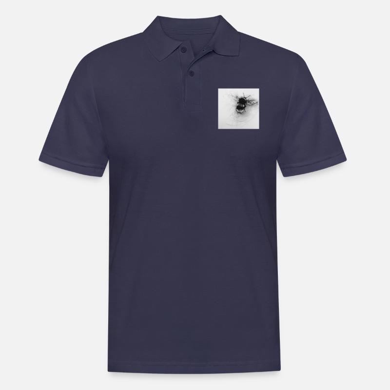 Dicker Brummer - Männer Poloshirt - Navy
