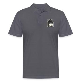 My Kinda Six Pack - Männer Poloshirt - Anthrazit - Vorne - Nico (186cm)